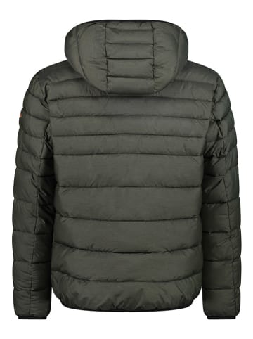 CMP Doorgestikte jas kaki