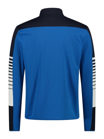 CMP Fleece trui blauw/zwart/wit