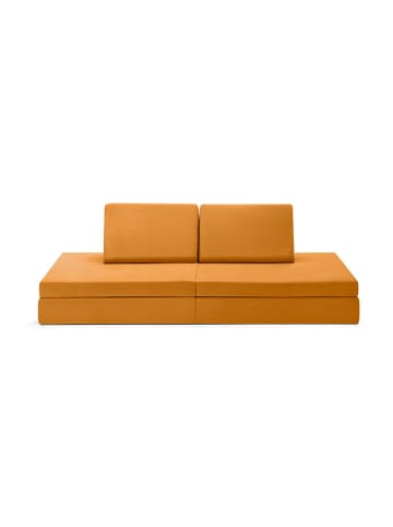 Funzy Spielsofa "Honig" in Gelb - (B)168 x (H)84 x (T)21 cm