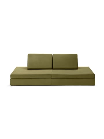Funzy Spielsofa "Schildkröten" in Grün - (B)168 x (H)84 x (T)21 cm