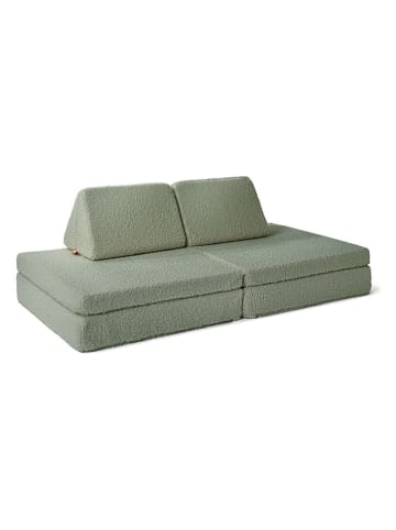 Funzy Spielsofa "Funzy" in Grün - (B)168 x (H)84 x (T)21 cm