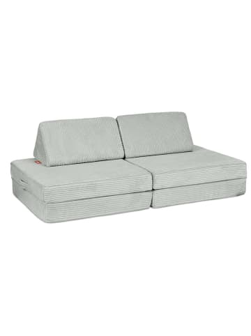 Funzy Spielsofa "Mini Funzy" in Grün - (B)130 x (H)65 x (T)21 cm