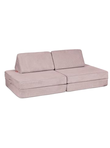 Funzy Spielsofa "Mini Funzy" in Rosa - (B)130 x (H)65 x (T)21 cm