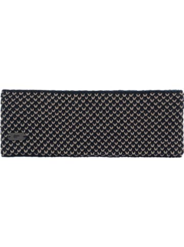Eisbär Stirnband "Sanja" in Schwarz/ Beige