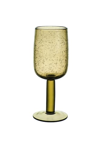 TABLE PASSION Stielglas ''Perla'' in Gelb - 280 ml