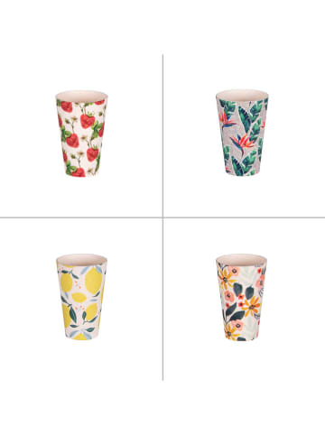 TABLE PASSION 6er-Set: Becher in Bunt - (H)13 x Ø 9 cm (Überraschungsprodukt)