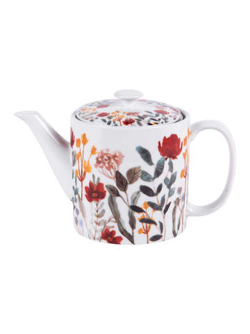TABLE PASSION Theepot "Flor" wit/meerkleurig - 700 ml