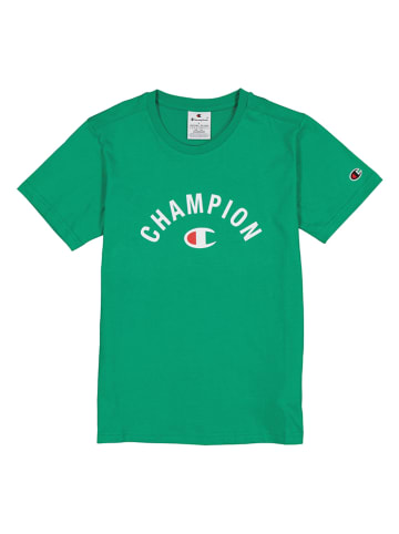 Champion Koszulka w kolorze zielonym