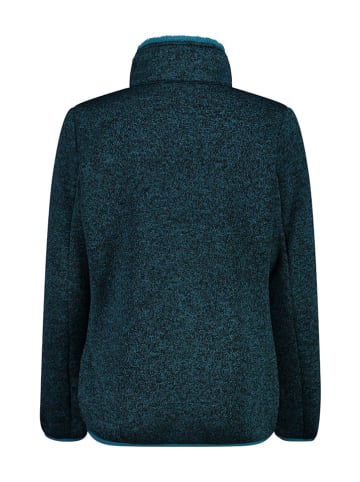 CMP Kurtka polarowa w kolorze turkusowym