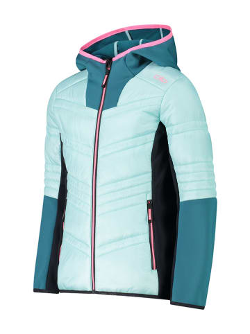 CMP Hybridjacke in Türkis