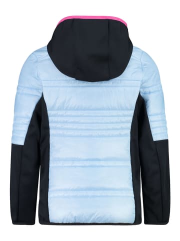 CMP Hybride jas lichtblauw/zwart