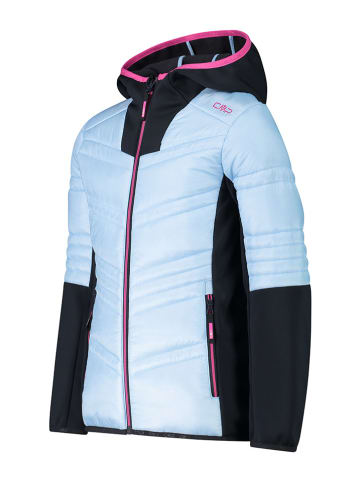 CMP Hybride jas lichtblauw/zwart