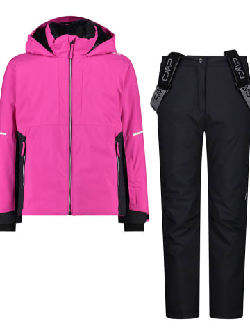 CMP 2-delige ski-/snowboardoutfit roze/zwart