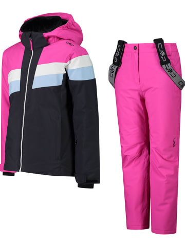 CMP 2-częściowy zestaw narciarski w kolorze różowo-czarnym