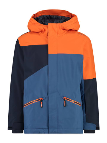 CMP Ski-/snowboardjas blauw/oranje