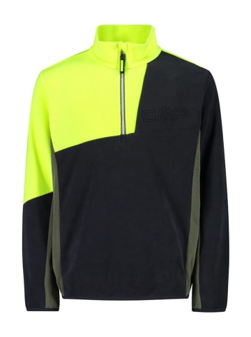CMP Fleecepullover in Gelb/ Schwarz