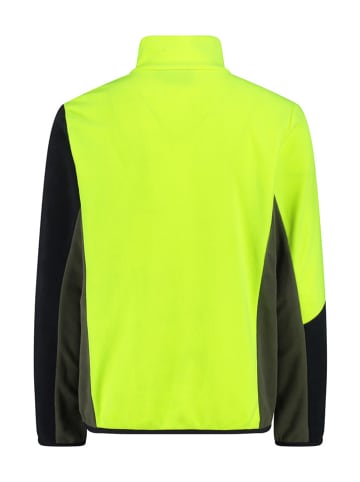 CMP Fleecepullover in Gelb/ Schwarz