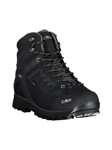 CMP Skórzane buty trekkingowe "Moon" w kolorze czarnym