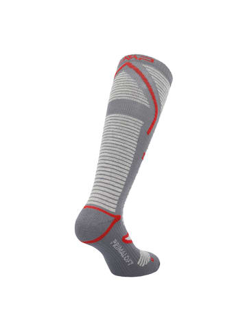 CMP Ski-/ Snowboardsocken in Grau/ Rot