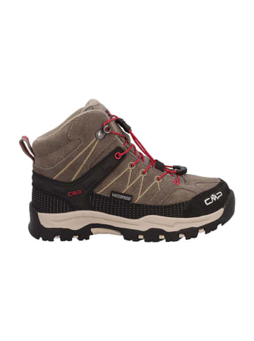 CMP Leder-Trekkingschuhe "Rigel" in Schwarz/ Braun
