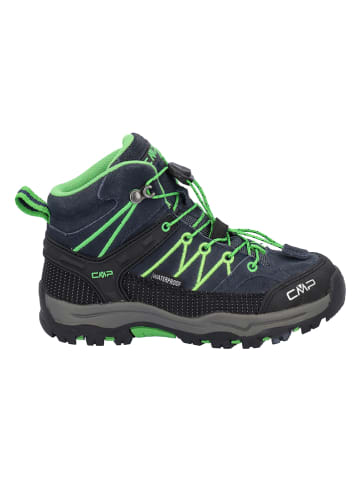 CMP Trekkingboots "Rigel" in Schwarz/ Dunkelblau/ Grün