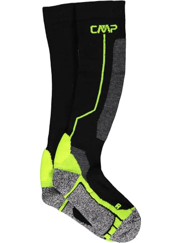 CMP Ski-/ Snowboardsocken in Schwarz/ Grün