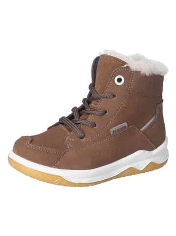 Ricosta Leren winterboots "Leano" lichtbruin