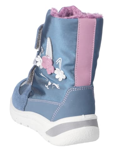 Ricosta Leder-Winterstiefel "Gaia" in Blau