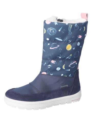 Ricosta Leder-Winterstiefel "Akia" in Dunkelblau