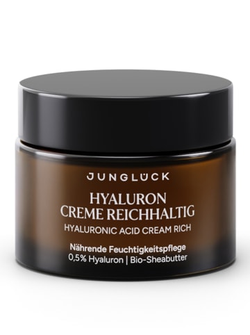 Junglück Creme "Hyaluron - Reichhaltig", 50 ml