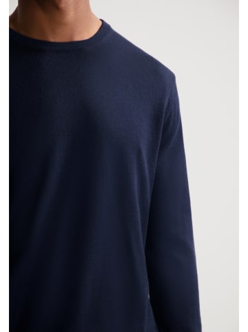 DSTREZZED Wollen trui donkerblauw
