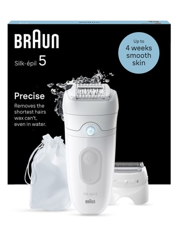 Braun Epilierer "Silk-épil 5-041" in Weiß