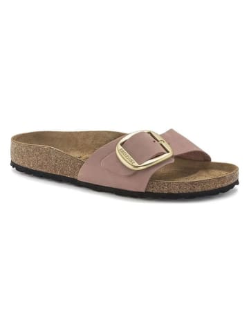 Birkenstock Leder-Pantoletten "Madrid" in Rosa