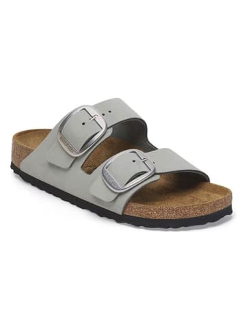 Birkenstock Leren slippers "Arizona" groen