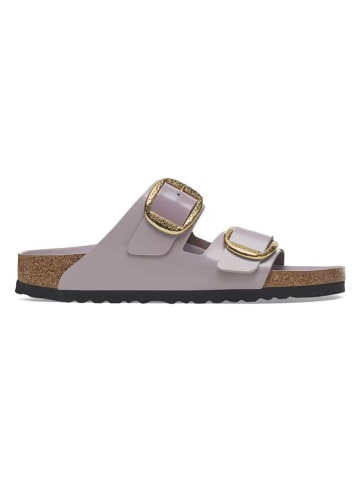 Birkenstock Leder-Pantoletten "Arizona" in Lila