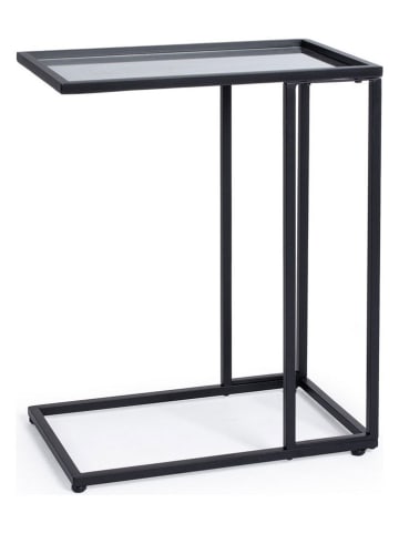 Bizzotto Bijzettafel "Niklas" zwart - (B)48 x (H)60 x (D)30 cm