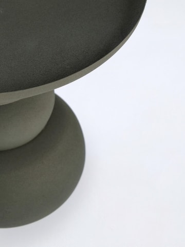 Bizzotto Stolik "Alpa" w kolorze zielonym - wys. 34 x Ø 36 cm