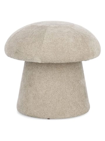 Bizzotto Opbergkruk "Tiana" beige - (H)43 x Ø 45,5 cm