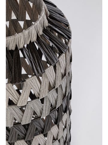 Bizzotto Laterne ''Jala'' in Grau/ Schwarz - (H)70 x Ø 25 cm