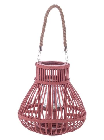 Bizzotto Lantaarn "Belem" roze - (H)25 x Ø 25 cm