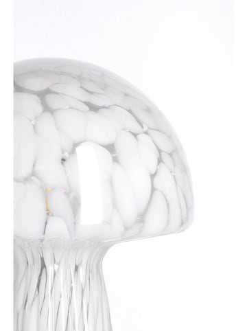 Bizzotto Lampa stołowa "Carysa" w kolorze białym - wys. 25,5 x Ø 20 cm