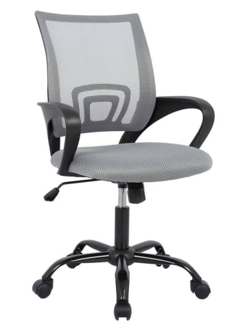 Bizzotto Bürostuhl ''Jerez'' in Grau - (B)49 x (H)92,5 x (T)54 cm
