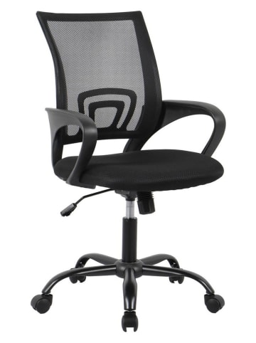 Bizzotto Bürostuhl ''Jerez'' in Schwarz - (B)49 x (H)92,5 x (T)54 cm