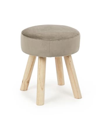 Dom z pomysłem Kruk taupe - (B)34 x (H)38 x (D)34 cm