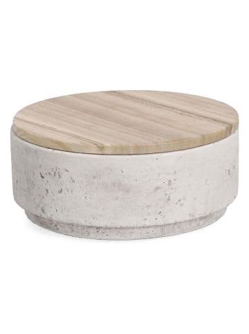 Bizzotto Kerze ''Christina'' in Hellgrau/ Beige - 50 g