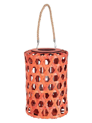 Bizzotto Laterne ''Hexagon'' in Orange - (H)40 x Ø 26 cm