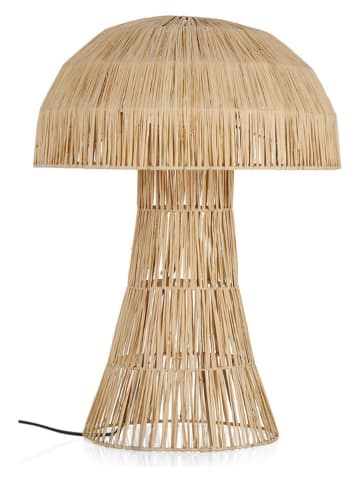 Bizzotto Tischleuchte ''Bagan'' in Beige - (H)54 x Ø 30 cm