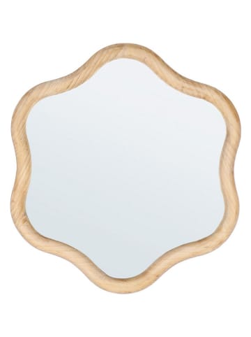 Bizzotto Lustro ścienne "Kennelly" w kolorze beżowym - 48,5 x 34,5 cm