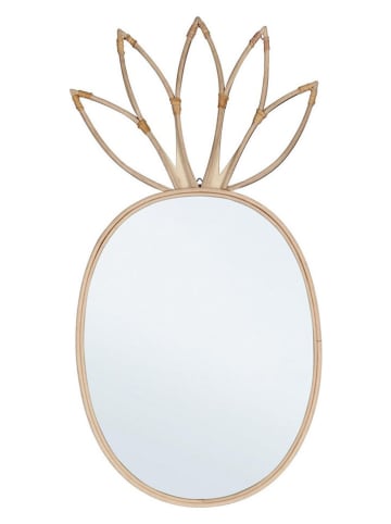 Bizzotto Wandspiegel "Mozambico" beige - (L)82 x (B)42 cm
