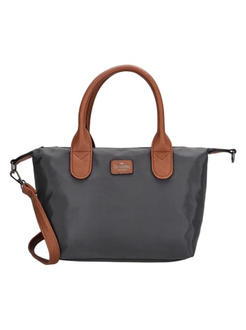 Charm Henkeltasche in Dunkelblau - (B)30 x (H)20 x (T)11 cm